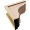 Ekena Millwork 7"W x 14"D x 14"H Classic Bryant Rough Cedar Woodgrain TimberThane Corbel, Primed Tan CORUR07X14X14BRYRCPR - alternate 5